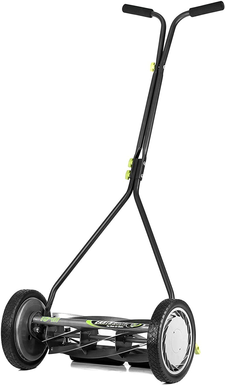 earthwise 16 inch 7 blade push reel lawn mower